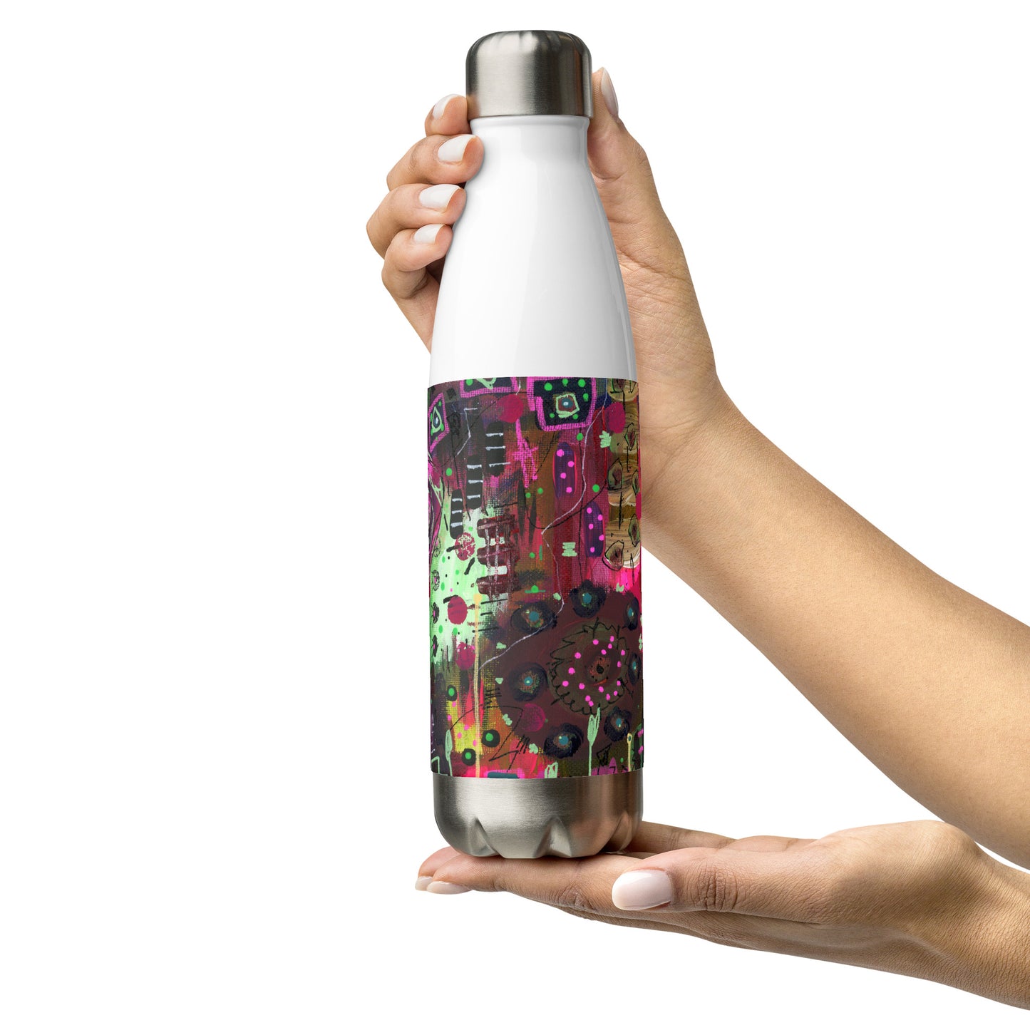 🌒 "Midnight Madness" Stainless Steel Water Bottle | Splinter and Bloom