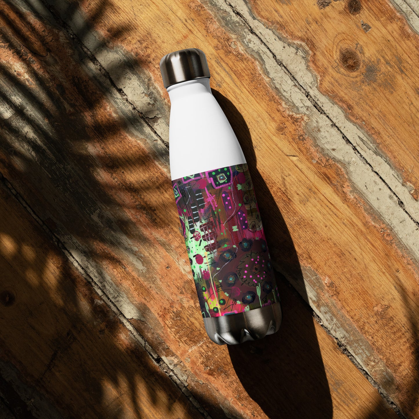 🌒 "Midnight Madness" Stainless Steel Water Bottle | Splinter and Bloom