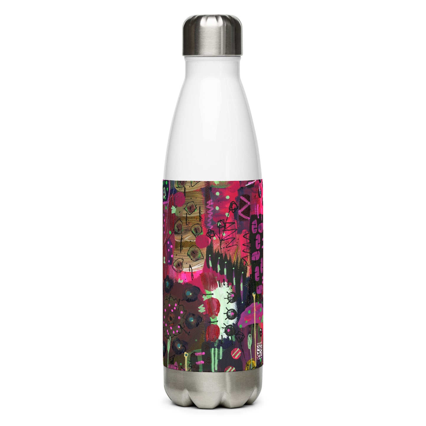 🌒 "Midnight Madness" Stainless Steel Water Bottle | Splinter and Bloom