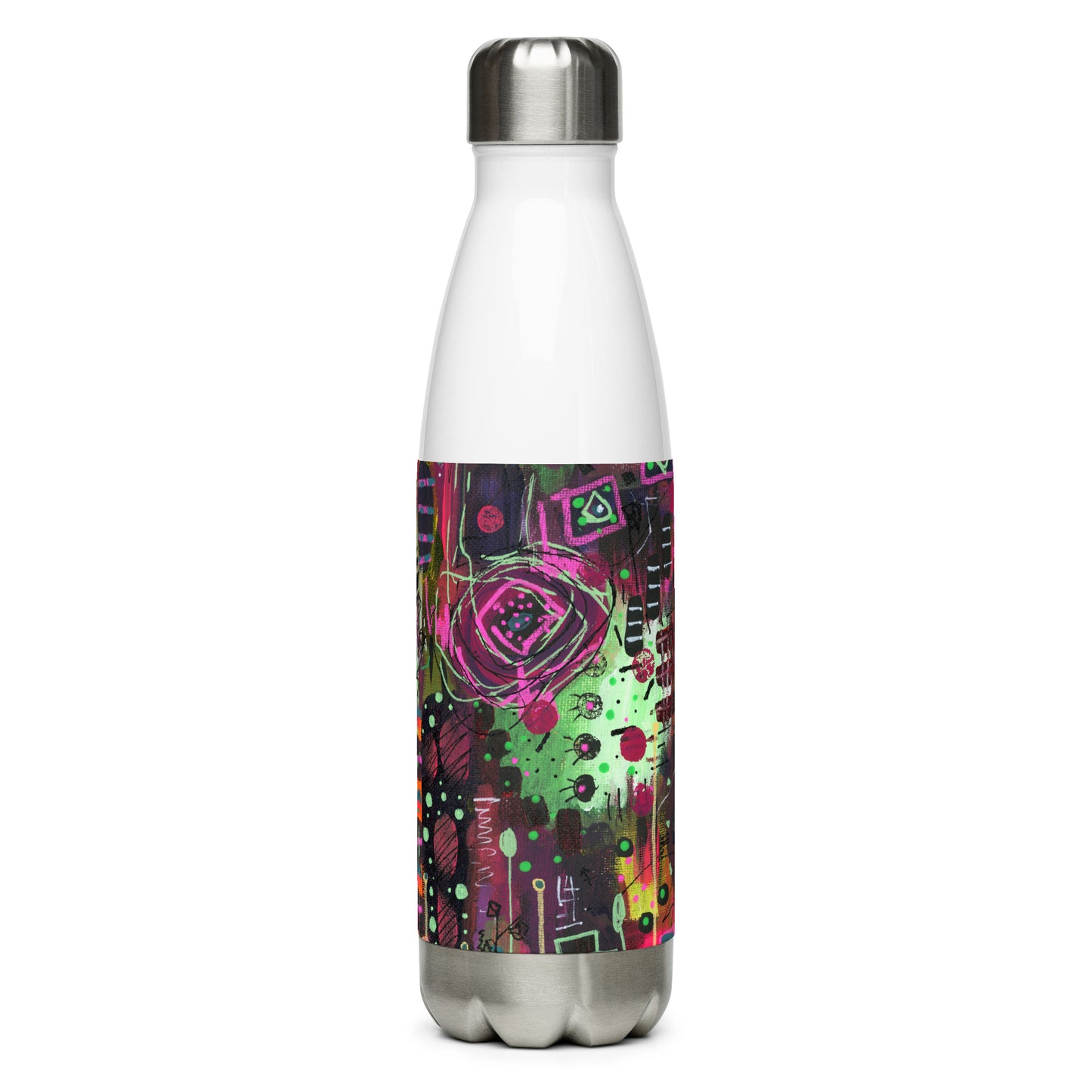 🌒 "Midnight Madness" Stainless Steel Water Bottle | Splinter and Bloom