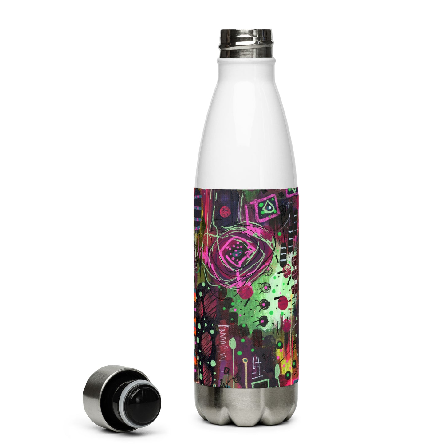 🌒 "Midnight Madness" Stainless Steel Water Bottle | Splinter and Bloom