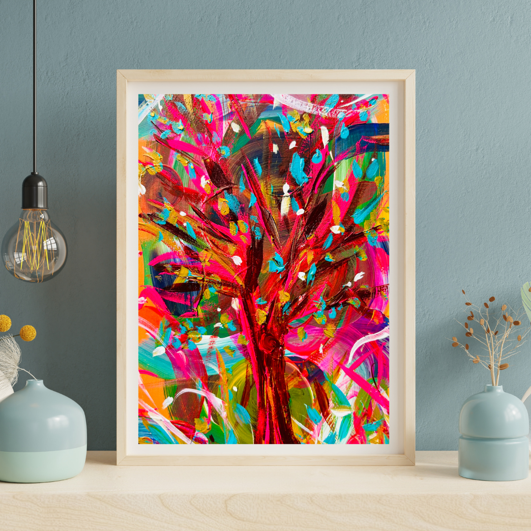 Popping Scrapbook Tree