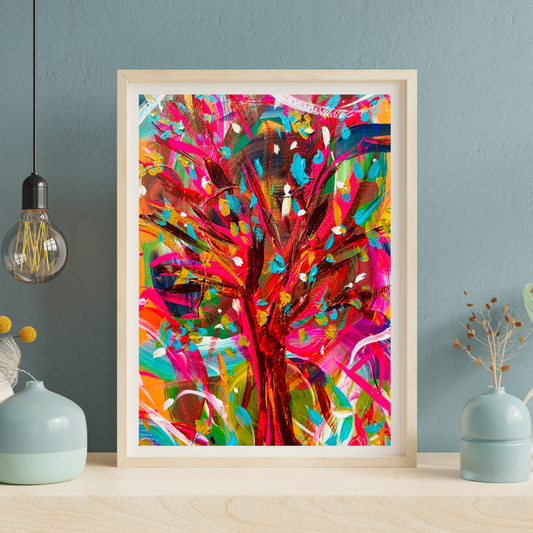 Popping Scrapbook Tree