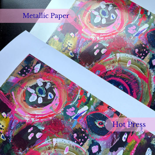 "Garden of Echoes" - Signed Limited Edition Art Prints (Hot Press or Metallic, 10x10")