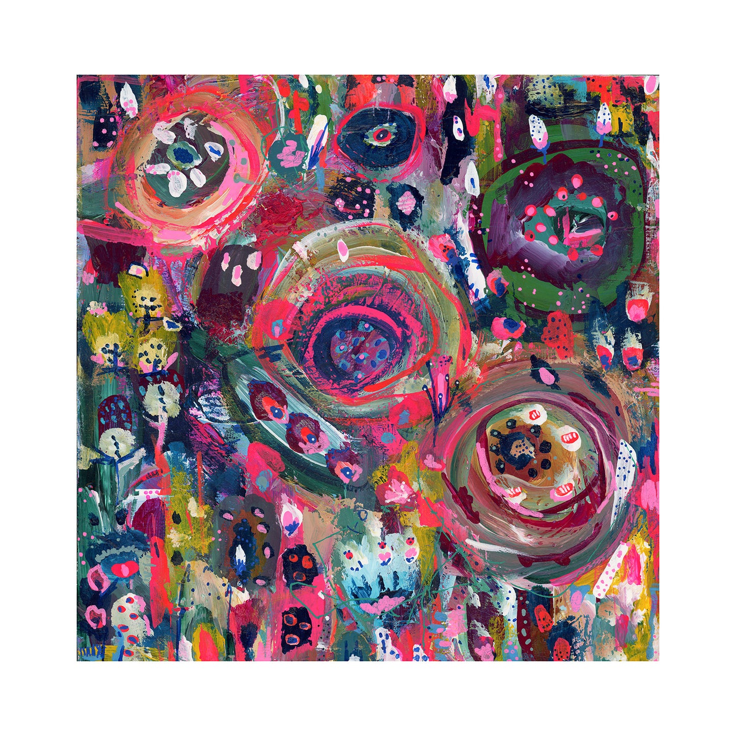 "Garden of Echoes" - Signed Limited Edition Art Prints (Hot Press or Metallic, 10x10")