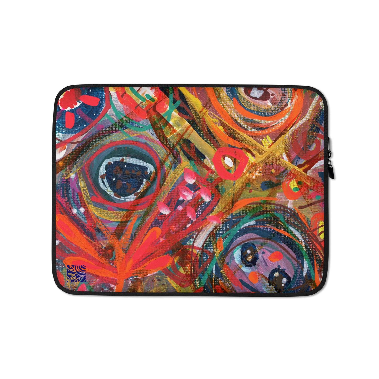 🔥 "Galactic Firestorm" Laptop Sleeve | Splinter and Bloom