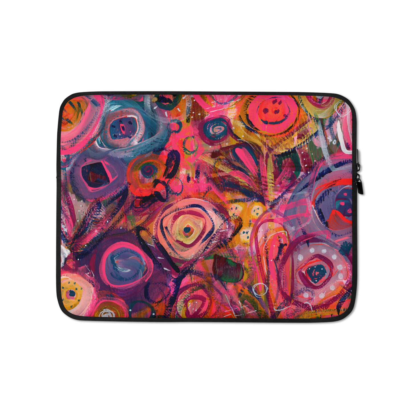 🌸 "Color Me Blushed" Laptop Sleeve | Splinter and Bloom