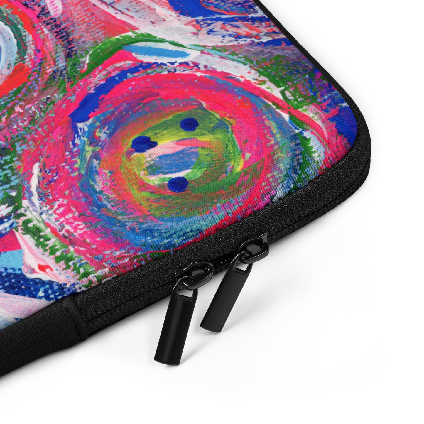 🌌 "Floral Nebulae" Laptop Sleeve | Splinter and Bloom