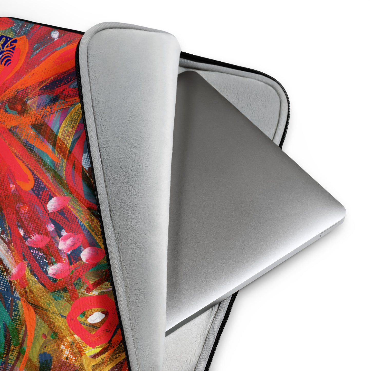 🔥 "Galactic Firestorm" Laptop Sleeve | Splinter and Bloom