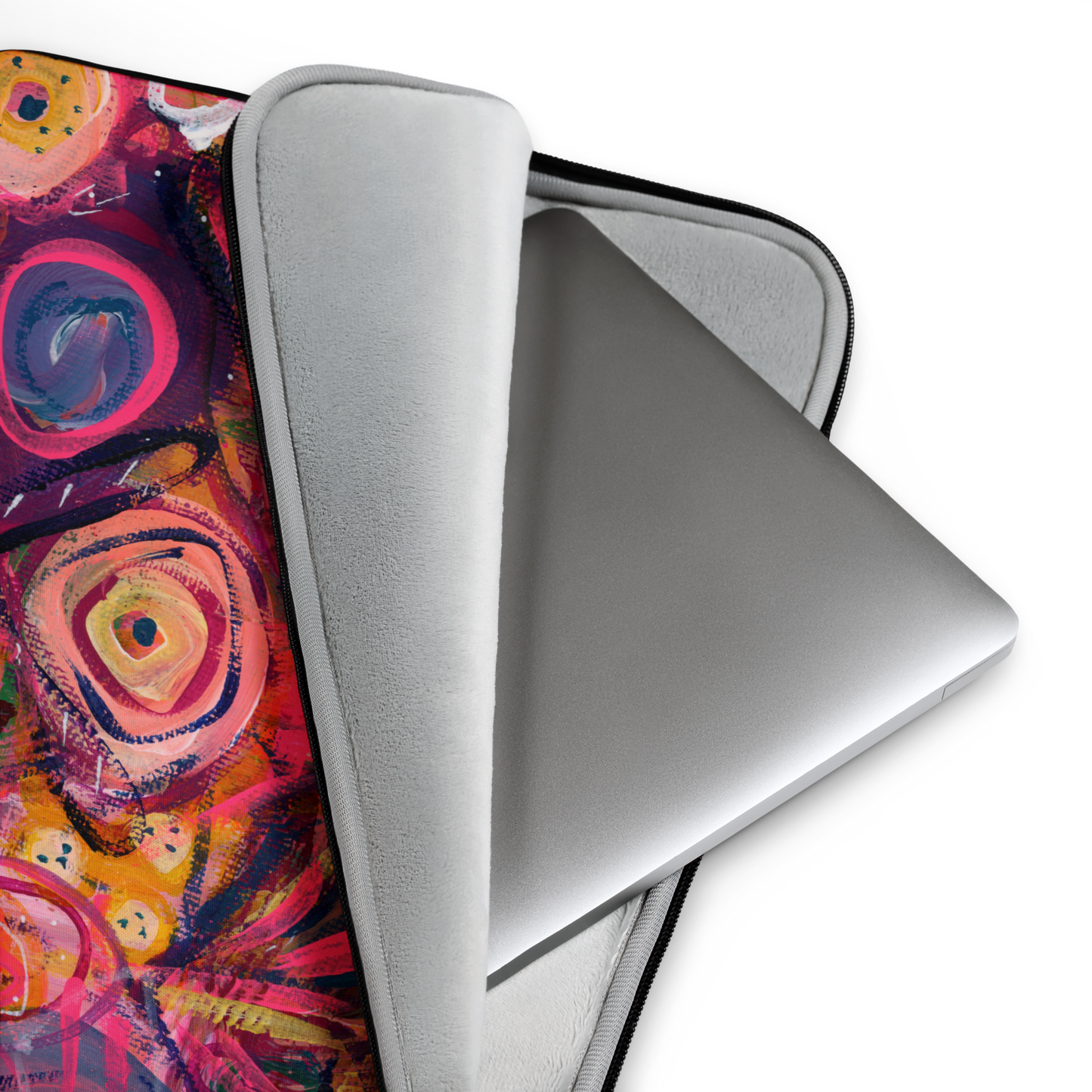 🌸 "Color Me Blushed" Laptop Sleeve | Splinter and Bloom