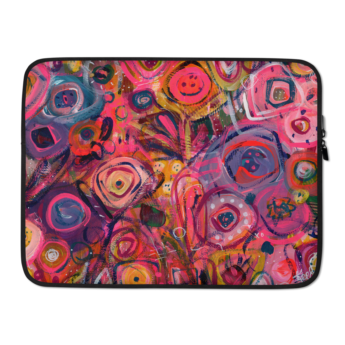 🌸 "Color Me Blushed" Laptop Sleeve | Splinter and Bloom
