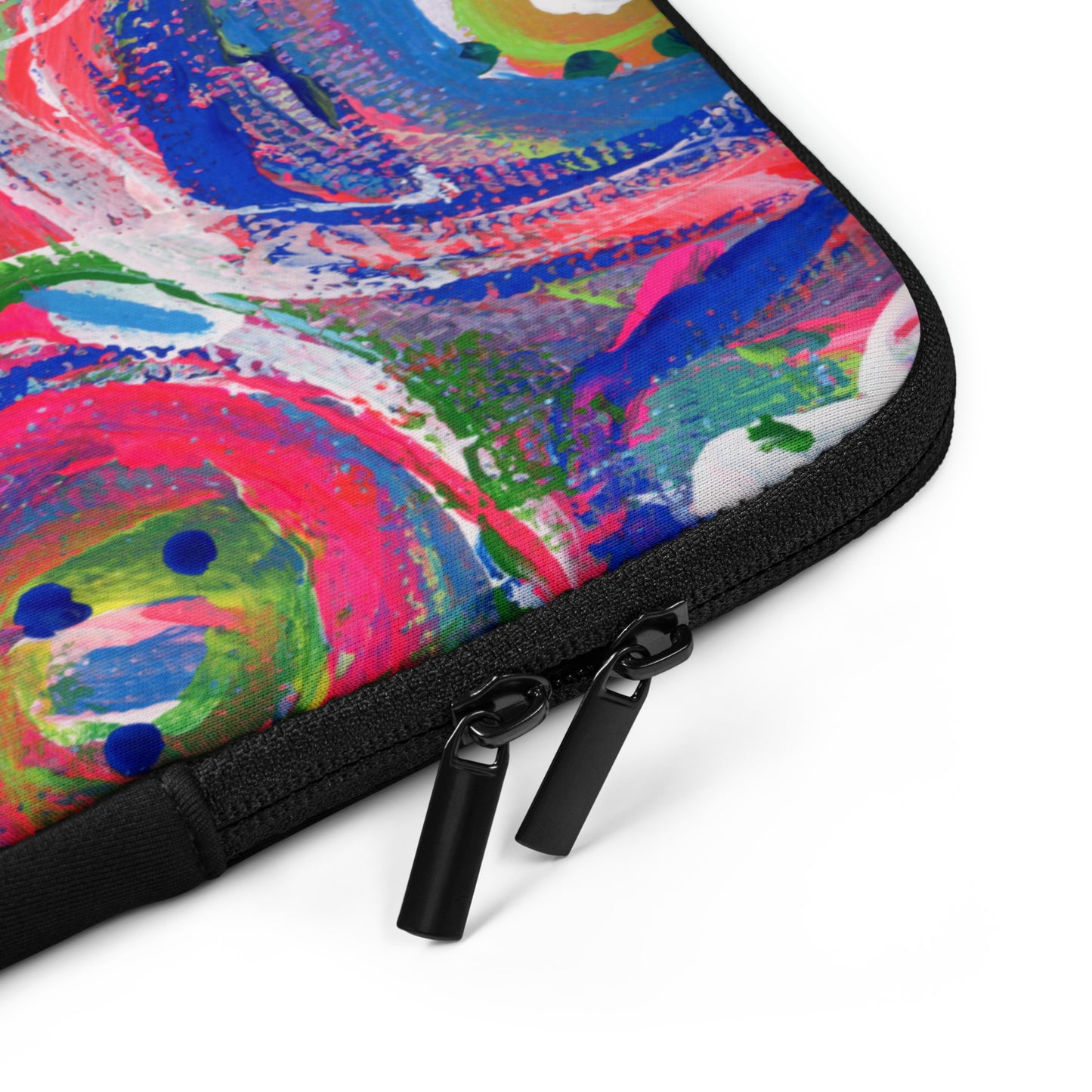 🌌 "Floral Nebulae" Laptop Sleeve | Splinter and Bloom