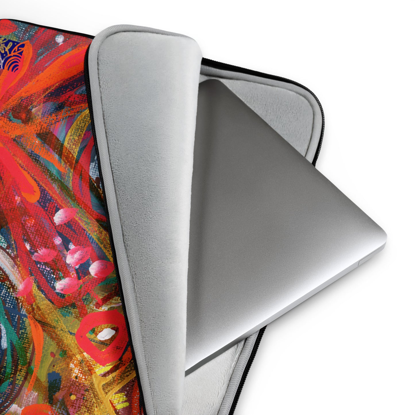 🔥 "Galactic Firestorm" Laptop Sleeve | Splinter and Bloom
