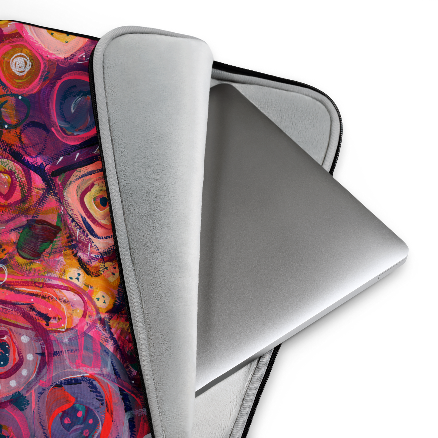 🌸 "Color Me Blushed" Laptop Sleeve | Splinter and Bloom