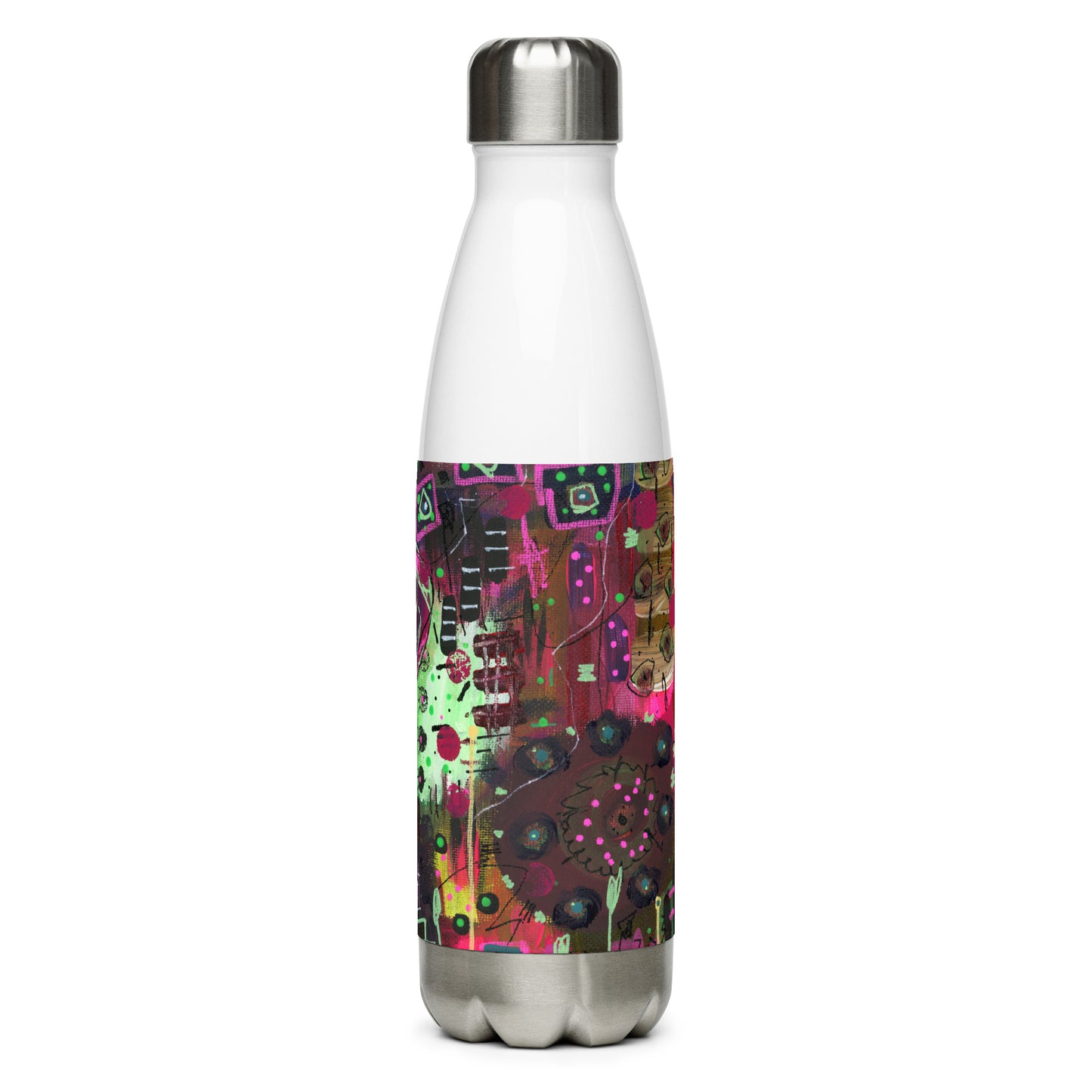 🌒 "Midnight Madness" Stainless Steel Water Bottle | Splinter and Bloom