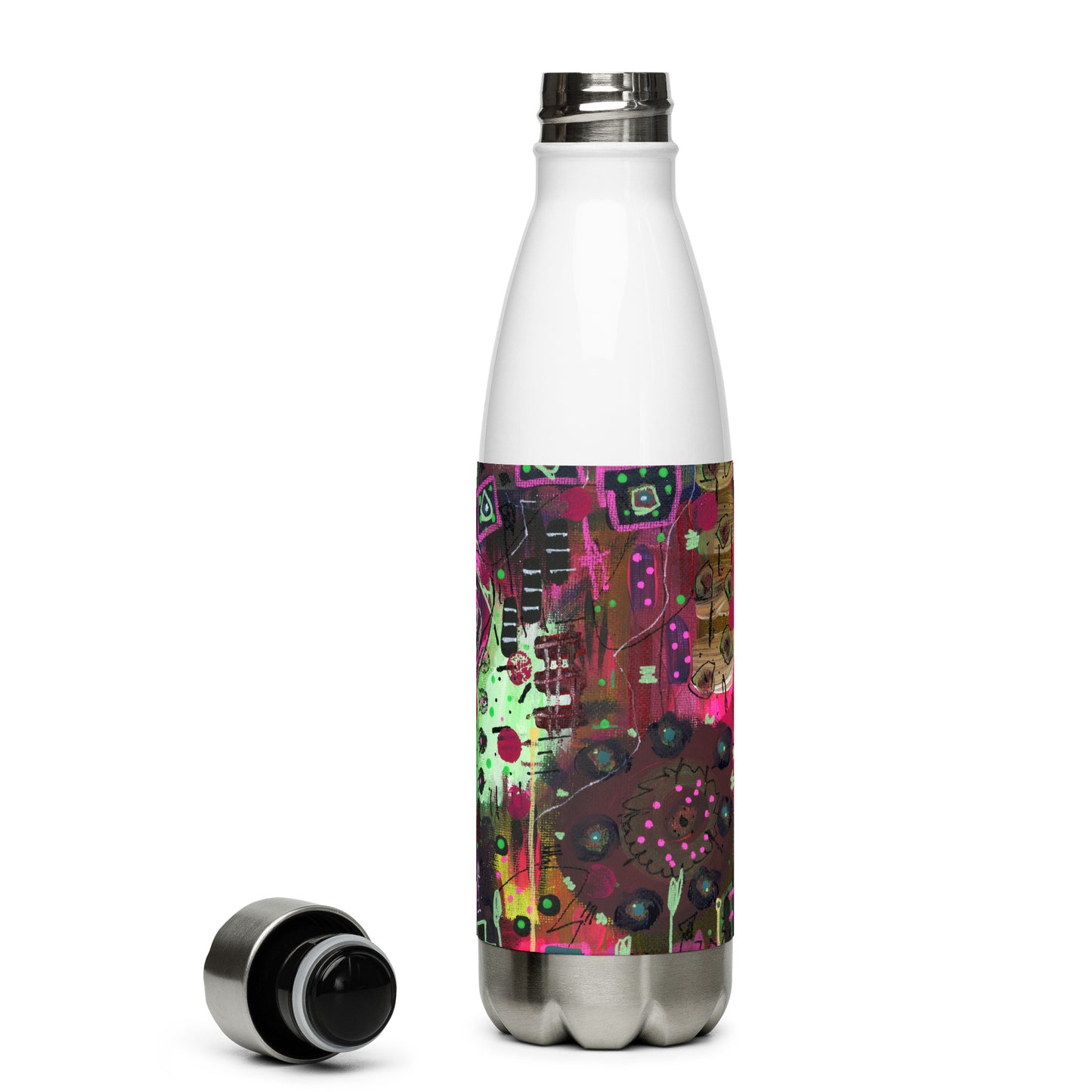 🌒 "Midnight Madness" Stainless Steel Water Bottle | Splinter and Bloom