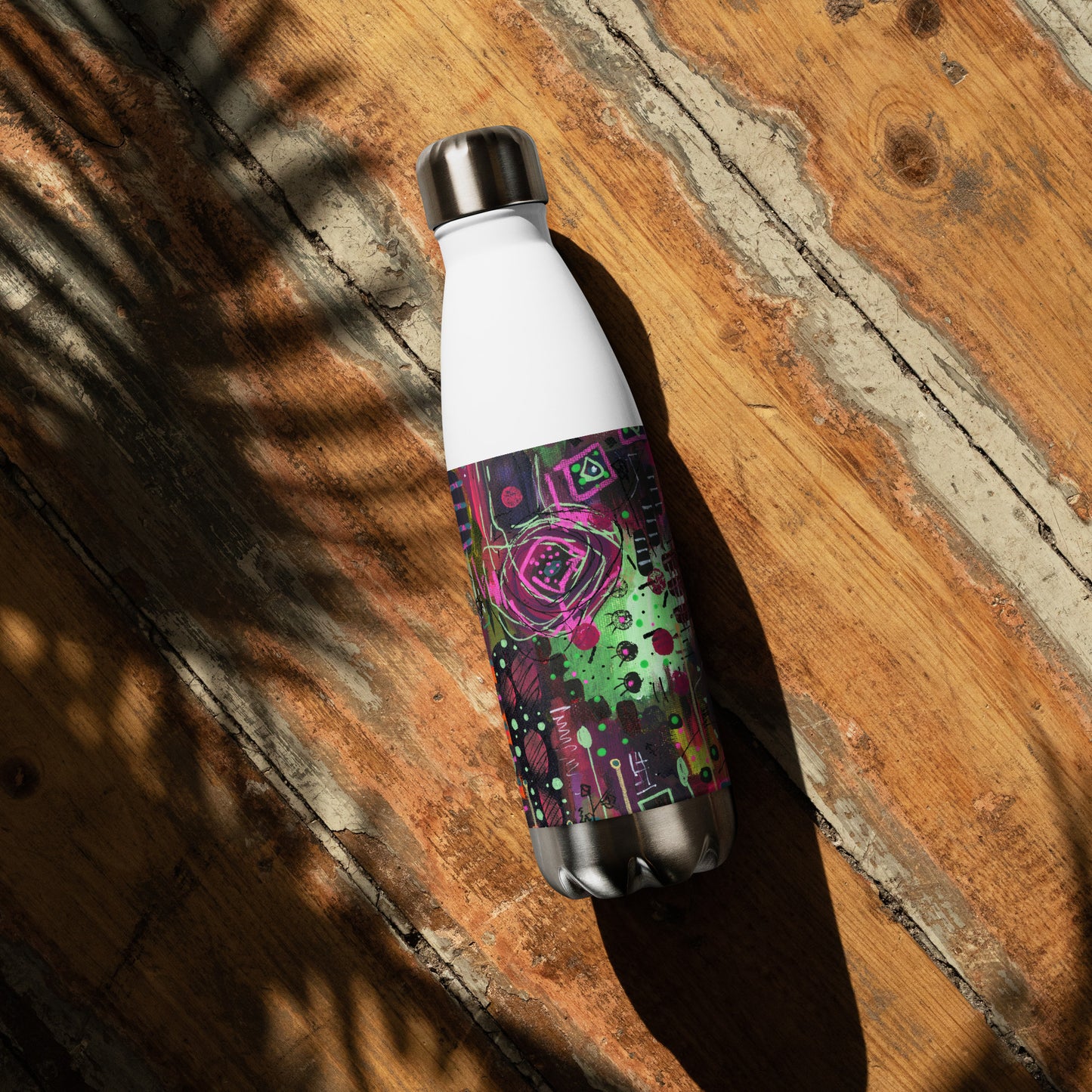 🌒 "Midnight Madness" Stainless Steel Water Bottle | Splinter and Bloom